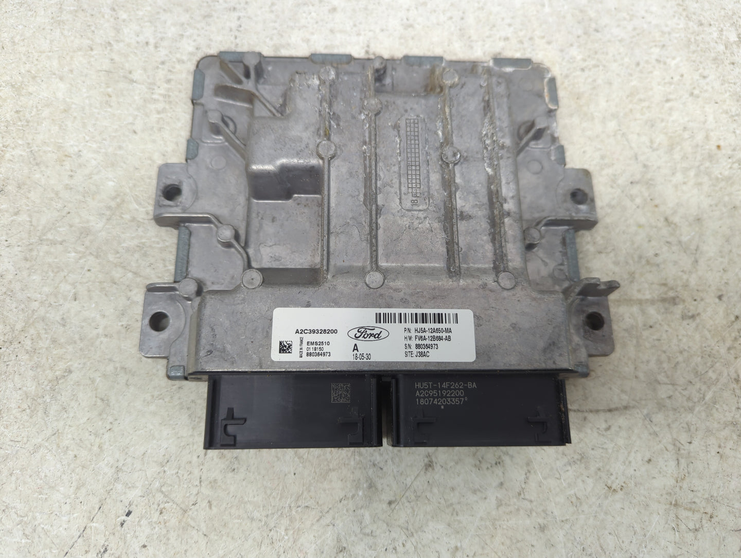 2017-2019 Ford Escape PCM Engine Control Computer ECU ECM PCU OEM P/N:HJ5A-12A650-MA FV6A-12B684-AB Fits Fits 2017 2018 2019