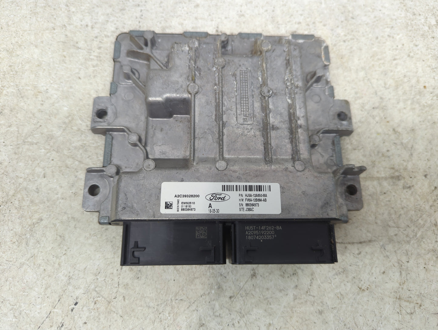 2017-2019 Ford Escape PCM Engine Control Computer ECU ECM PCU OEM P/N:HJ5A-12A650-MA FV6A-12B684-AB Fits Fits 2017 2018 2019