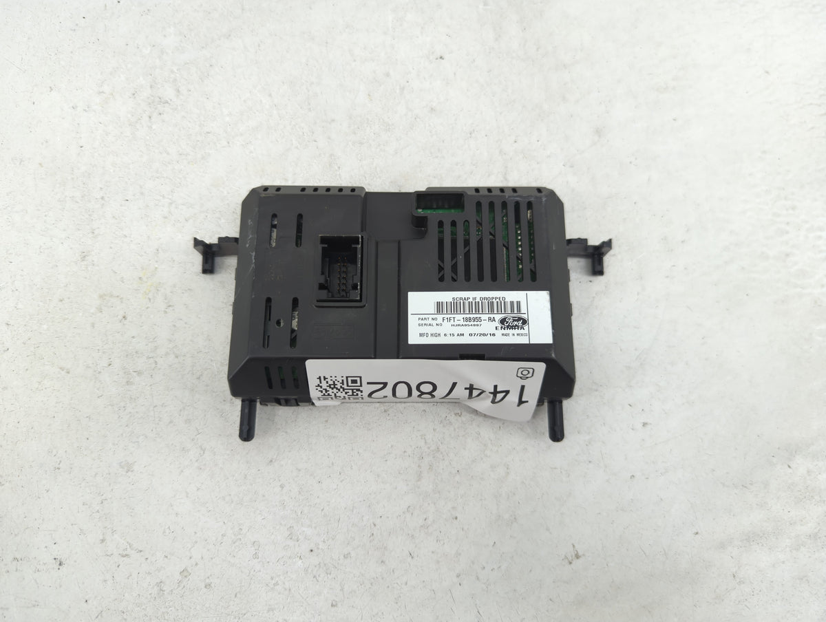 2017-2017 Ford Escape Information Radio Display Screen 1447802 - Oemusedautoparts1.com