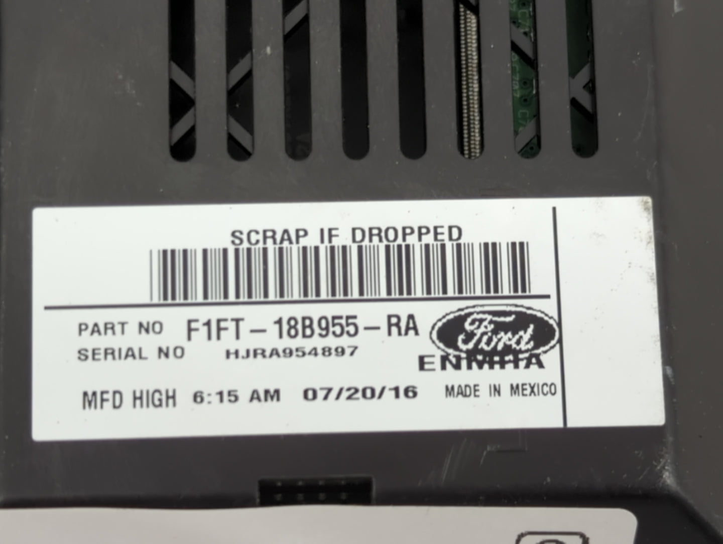 2017-2017 Ford Escape Information Display Screen - Oemusedautoparts1.com