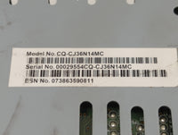 2017-2019 Ford Escape Radio AM FM Cd Player Receiver Replacement P/N:CQ-CJ36N14MC GJ5T-19C107-GB Fits Fits 2017 2018 2019 OE