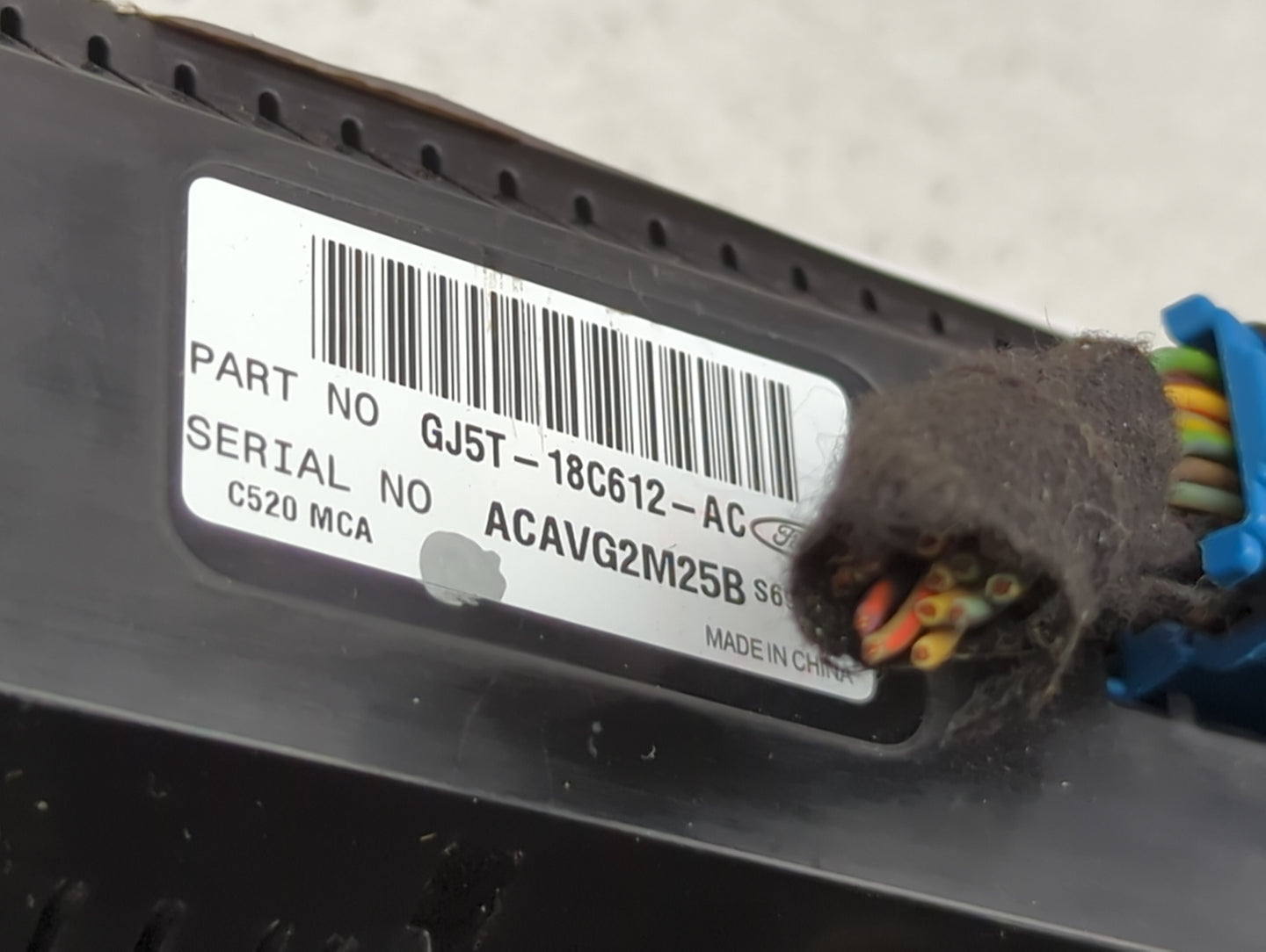 2017 Ford Escape Climate Control Module Temperature AC/Heater Replacement P/N:GJ5T-18C612-AC ACAVG2M25B Fits OEM Used Auto P