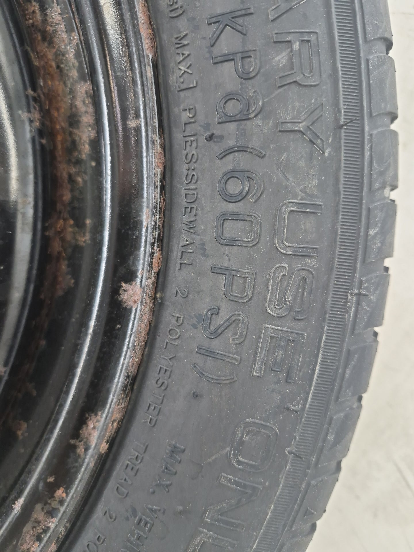 2013-2019 Ford Escape Spare Donut Tire Wheel Rim Oem 1461763 - Oemusedautoparts1.com