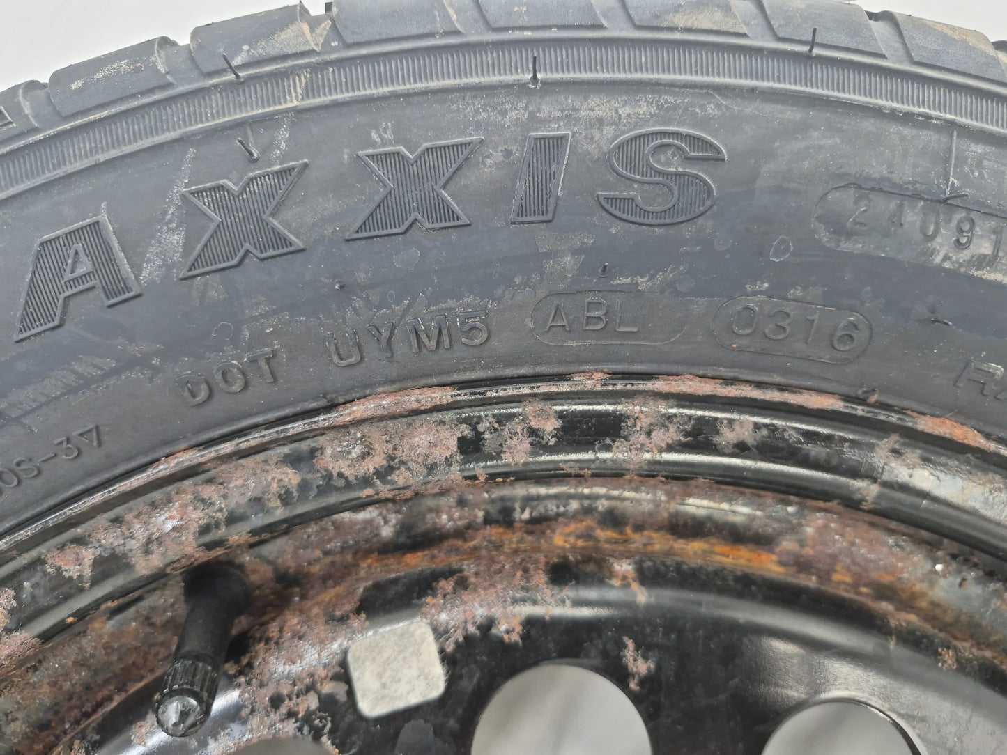 2013-2019 Ford Escape Spare Donut Tire Wheel Rim Oem 1461763 - Oemusedautoparts1.com