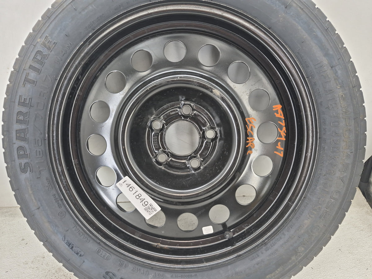 2013-2019 Ford Escape Spare Donut Tire Wheel Rim Oem Black - Oemusedautoparts1.com