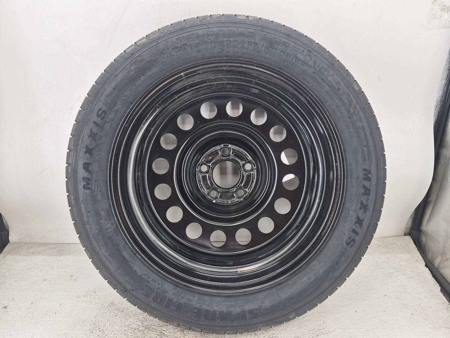 2013-2019 Ford Escape Spare Donut Tire Wheel Rim Oem Black - Oemusedautoparts1.com