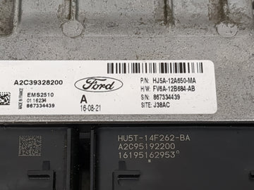 2017-2019 Ford Escape PCM Engine Control Computer ECU ECM PCU OEM P/N:A2C39328200 FV6A-12B684-AB Fits Fits 2017 2018 2019 OEM Used Auto Parts