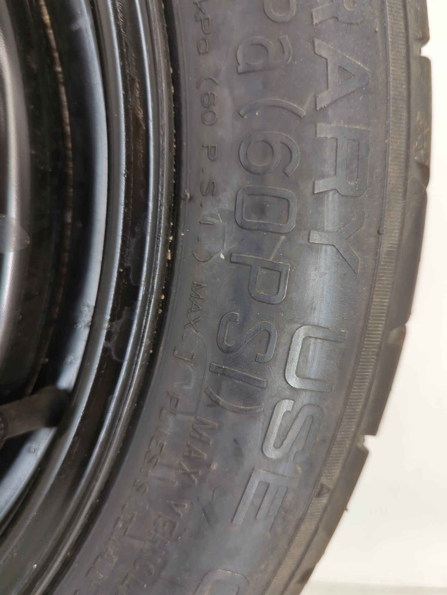 2017 Ford Escape Spare Donut Tire Wheel Rim Oem - Oemusedautoparts1.com
