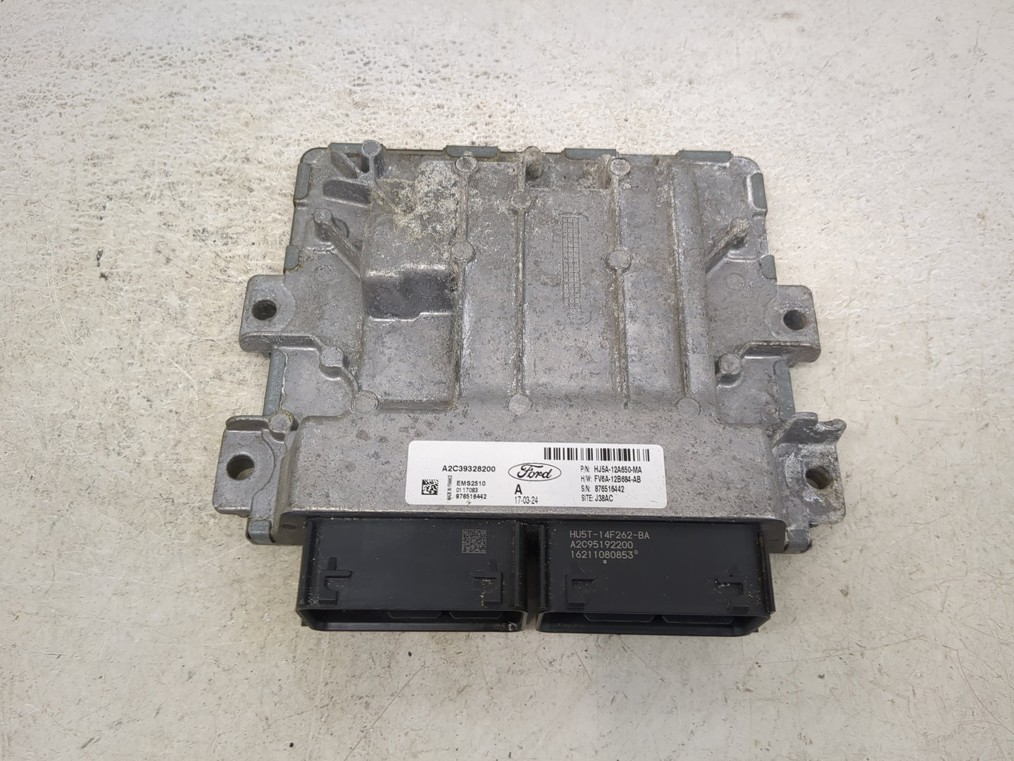 2017-2019 Ford Escape PCM Engine Control Computer ECU ECM PCU OEM P/N:FV6A-12B684-AB HJ5A-12A650-MA Fits Fits 2017 2018 2019