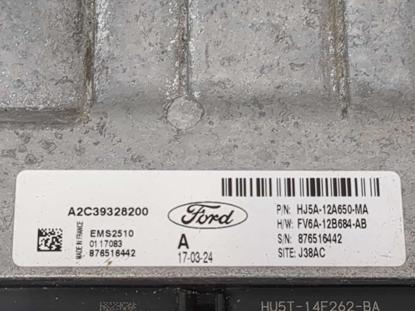 2017-2019 Ford Escape PCM Engine Control Computer ECU ECM PCU OEM P/N:FV6A-12B684-AB HJ5A-12A650-MA Fits Fits 2017 2018 2019