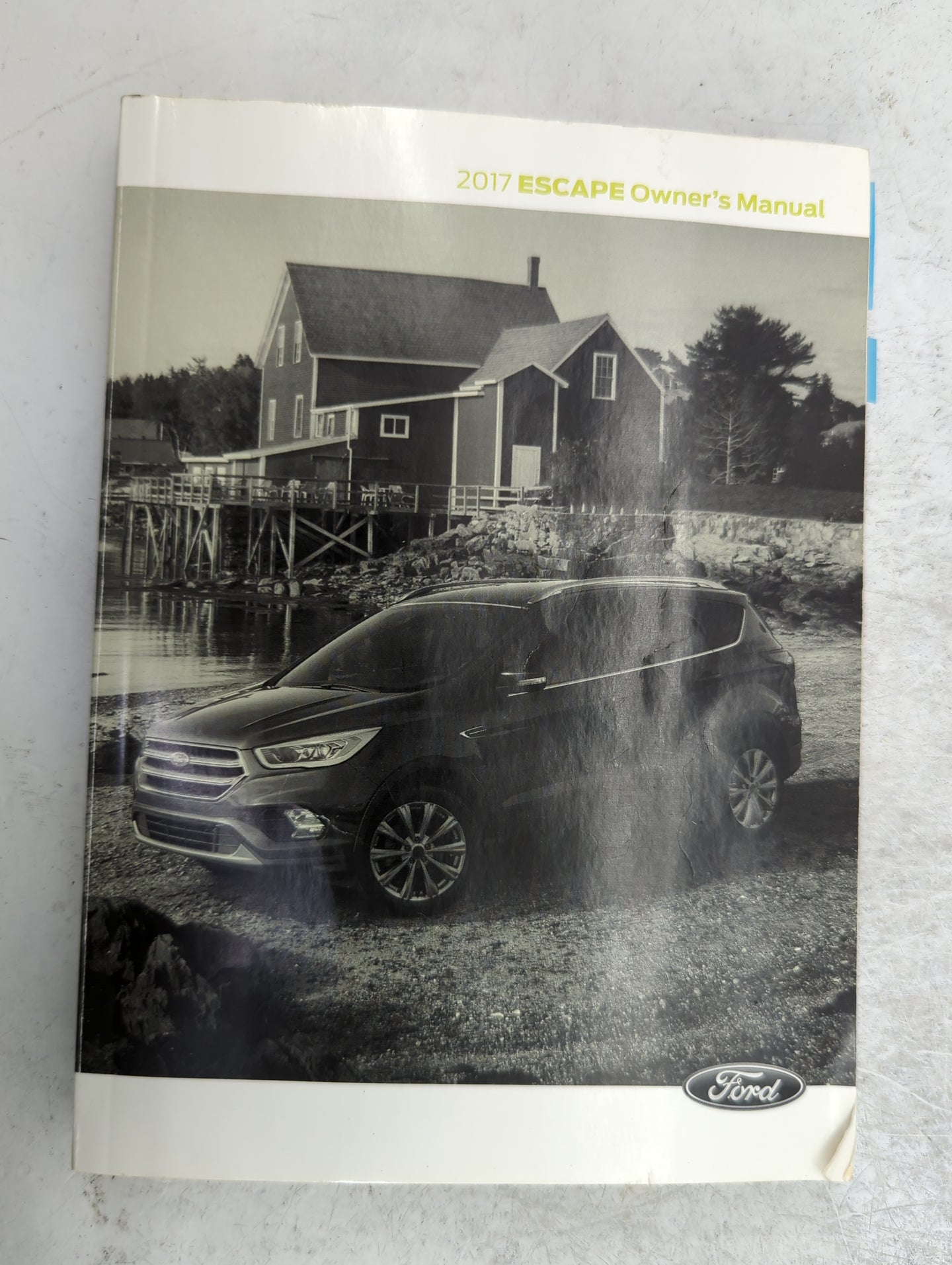 2017 Ford Escape Owners Manual Book Guide P/N:HJ5J 19A321 AB OEM Used Auto Parts - Oemusedautoparts1.com