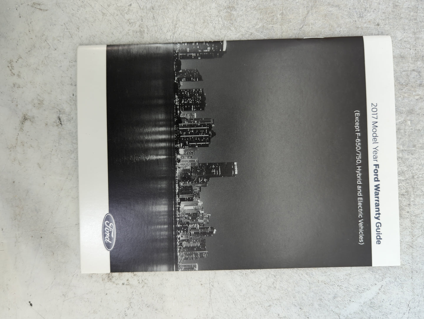 2017 Ford Escape Owners Manual Book Guide P/N:HJ5J 19A321 AB OEM Used Auto Parts - Oemusedautoparts1.com