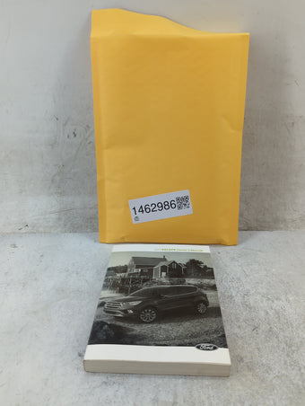compare product 2017 Ford Escape Owners Manual Book Guide P/N:HJ5J19A321AC OEM Used Auto Parts