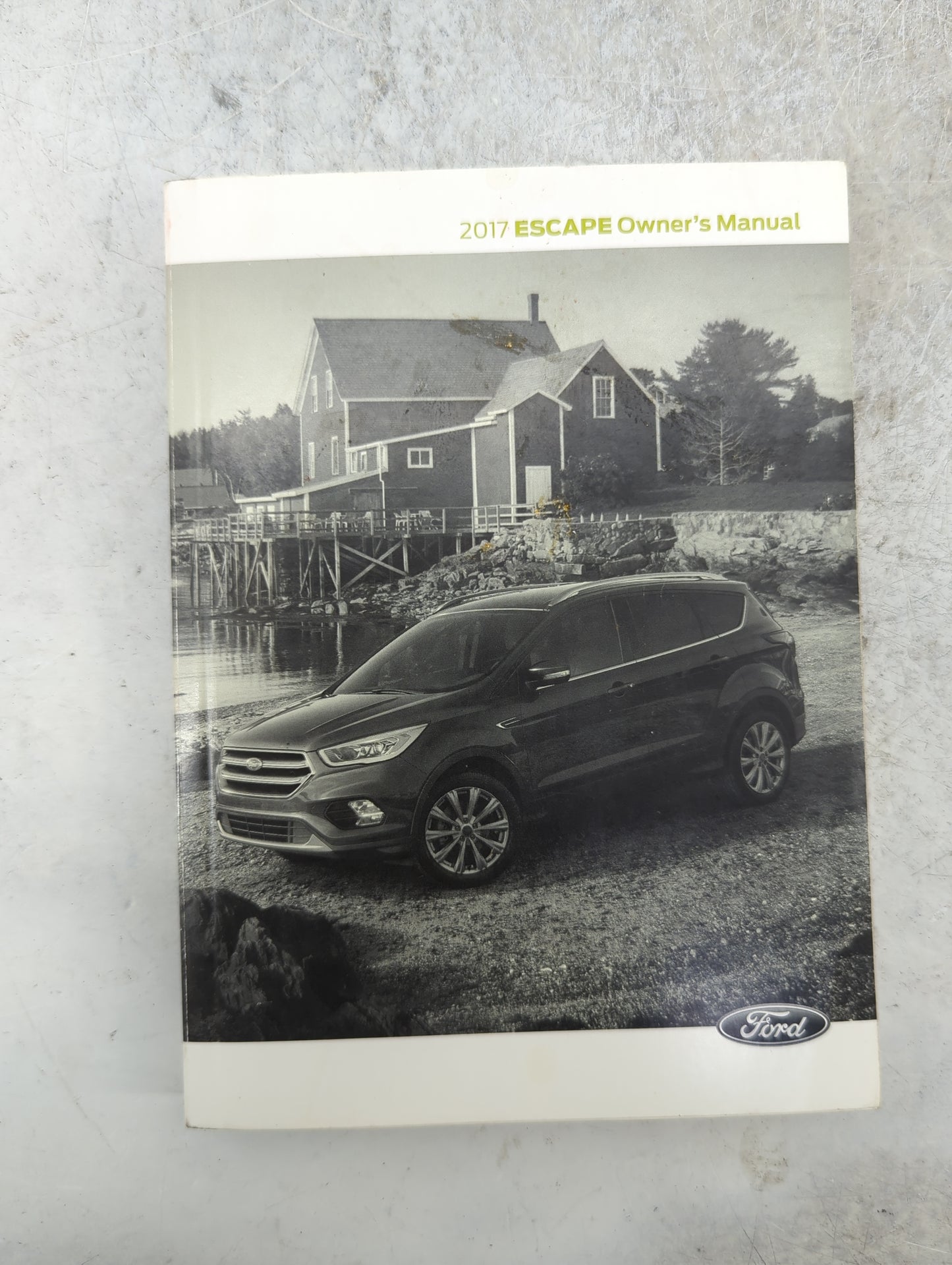 2017 Ford Escape Owners Manual Book Guide P/N:HJ5J19A321AC OEM Used Auto Parts - Oemusedautoparts1.com