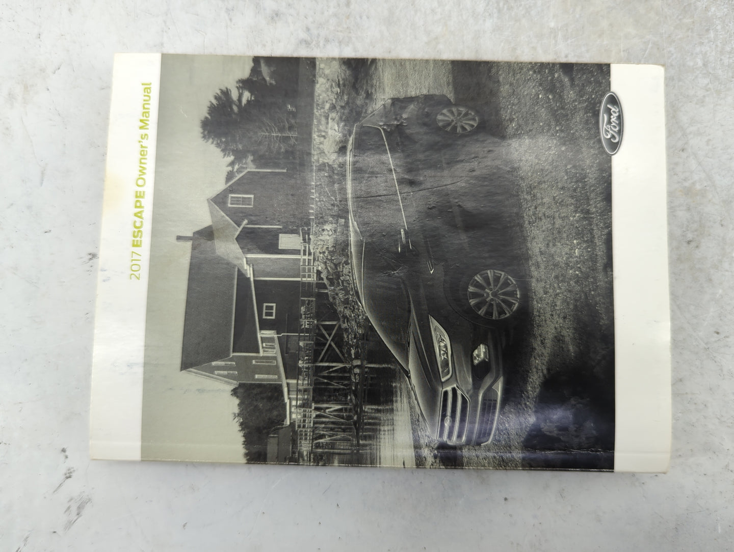 2017 Ford Escape Owners Manual Book Guide P/N:HJ5J19A321AB OEM Used Auto Parts - Oemusedautoparts1.com