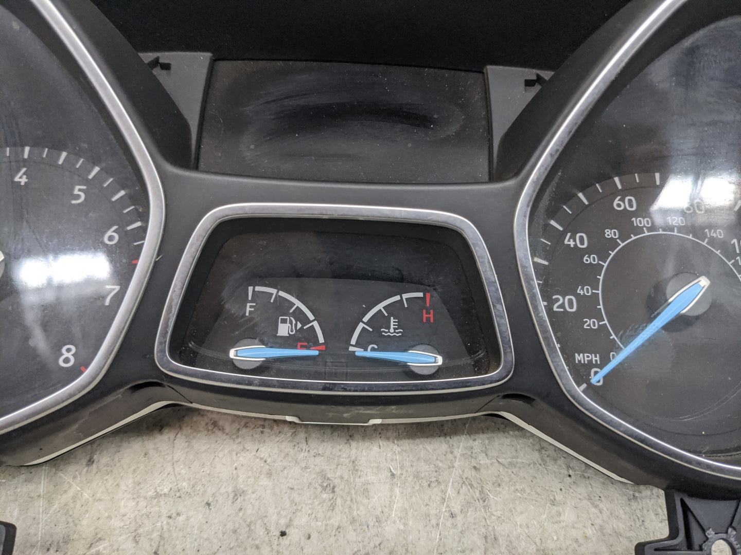 2017 Ford Escape Instrument Cluster Speedometer Gauges Miles:75K Fits OEM Used Auto Parts - Oemusedautoparts1.com