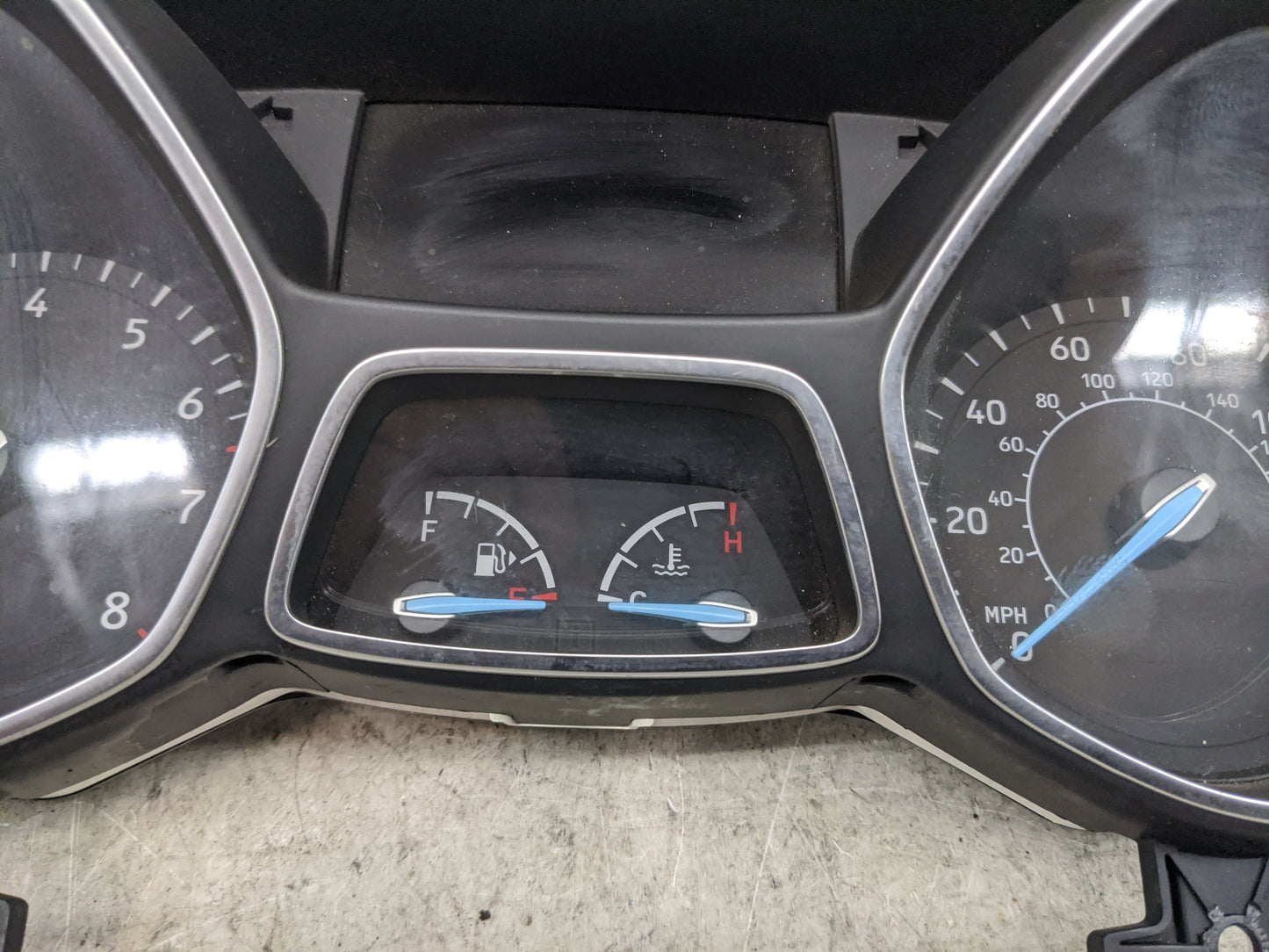 2017 Ford Escape Instrument Cluster Speedometer Gauges Miles:75K Fits OEM Used Auto Parts - Oemusedautoparts1.com
