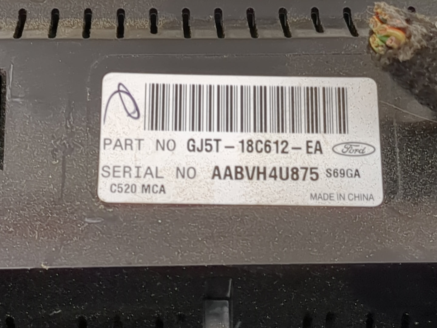 2017 Ford Escape Climate Control Module Temperature AC/Heater Replacement P/N:GJ5T-18C612-EA Fits OEM Used Auto Parts - Oemu