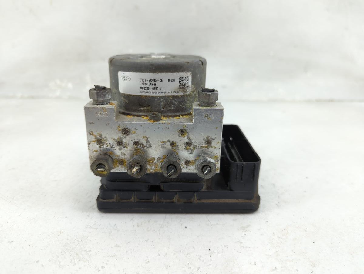 2017-2019 Ford Escape Anti-Lock Brake ABS Pump Module Actuator OEM P/N:GV61-2C405-CE Fits Fits 2017 2018 2019 OEM Used Auto 