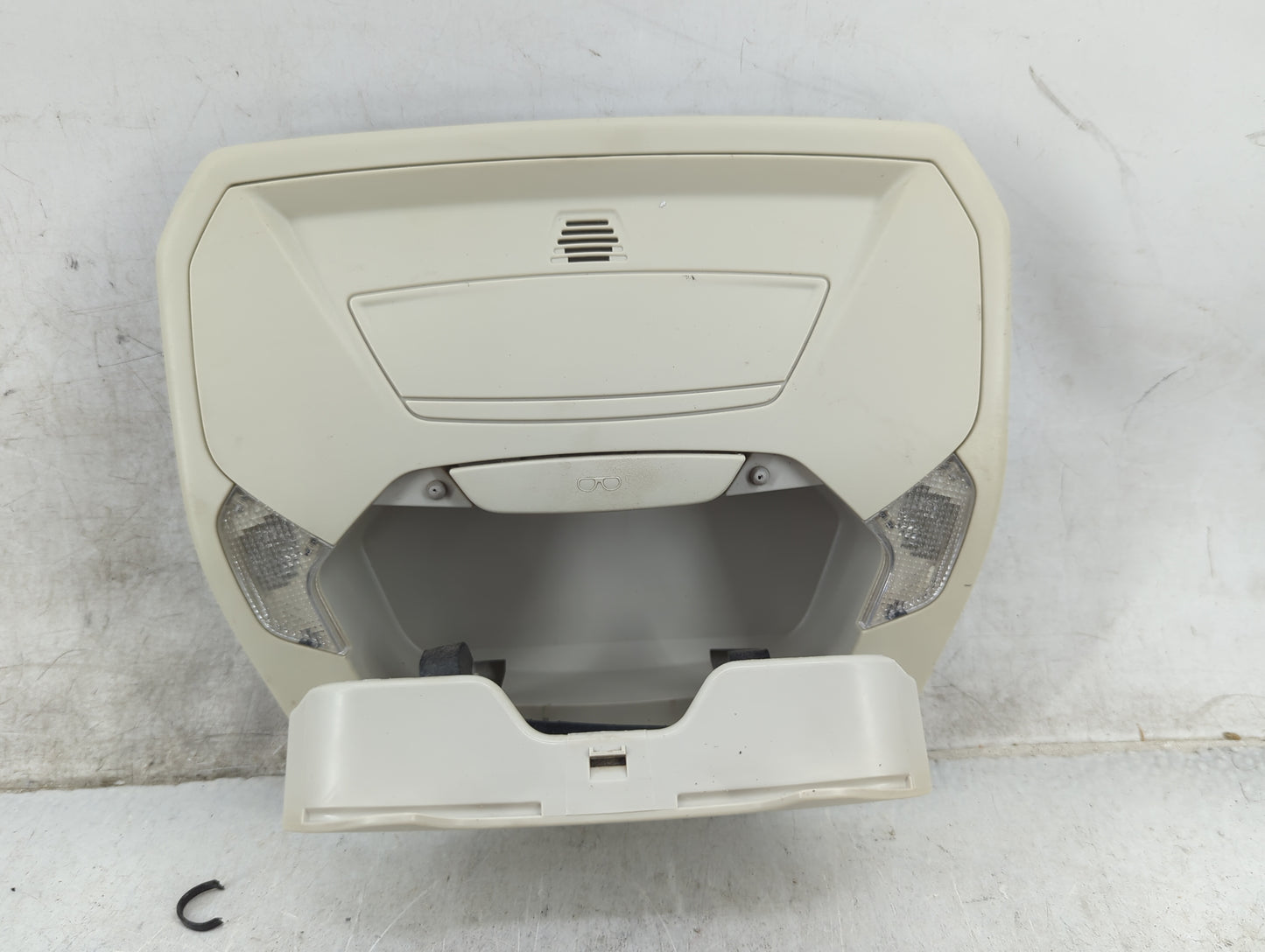 2017 Ford Escape Overhead Roof Console Beige - Oemusedautoparts1.com