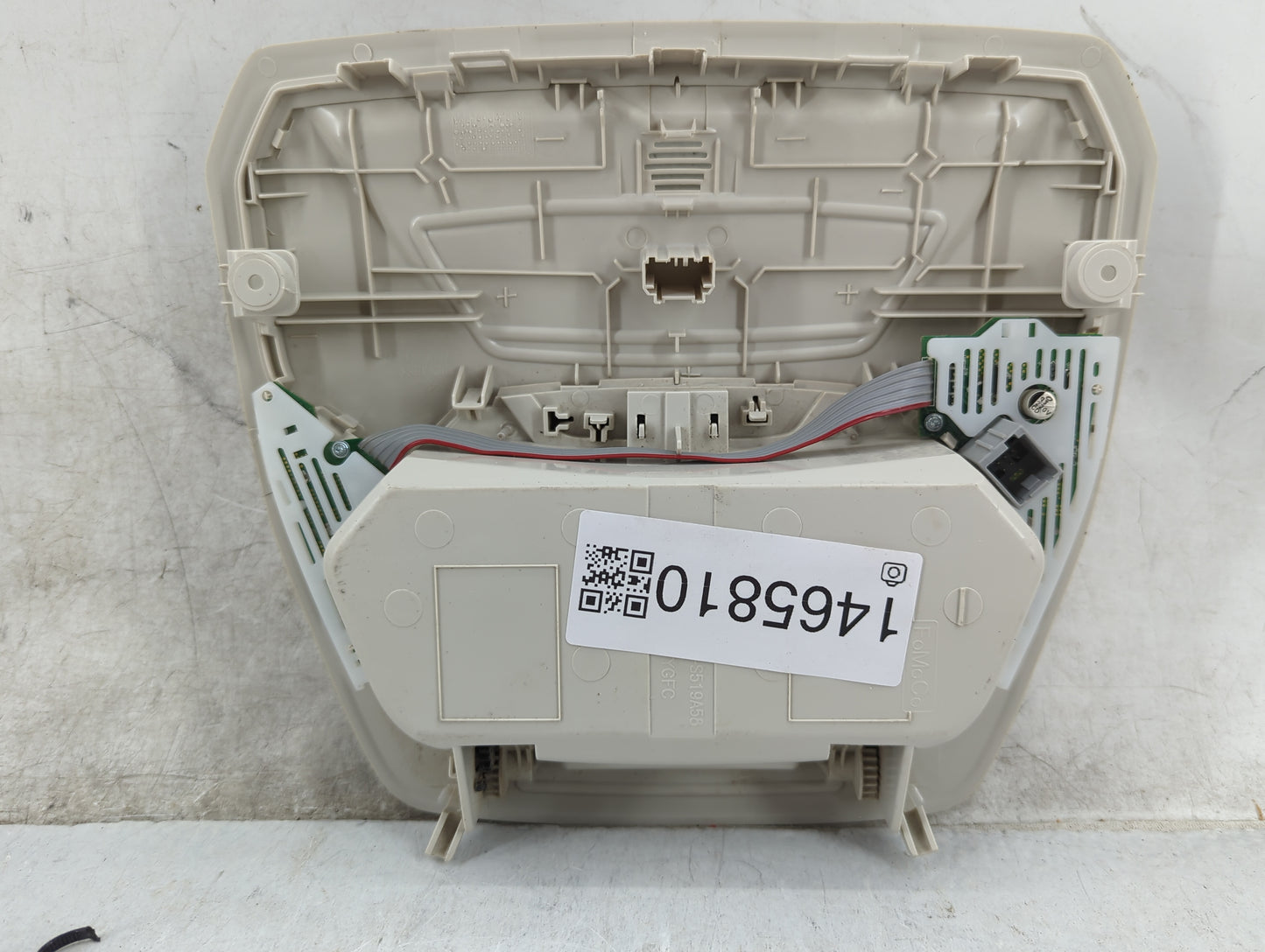 2017 Ford Escape Overhead Roof Console Beige - Oemusedautoparts1.com