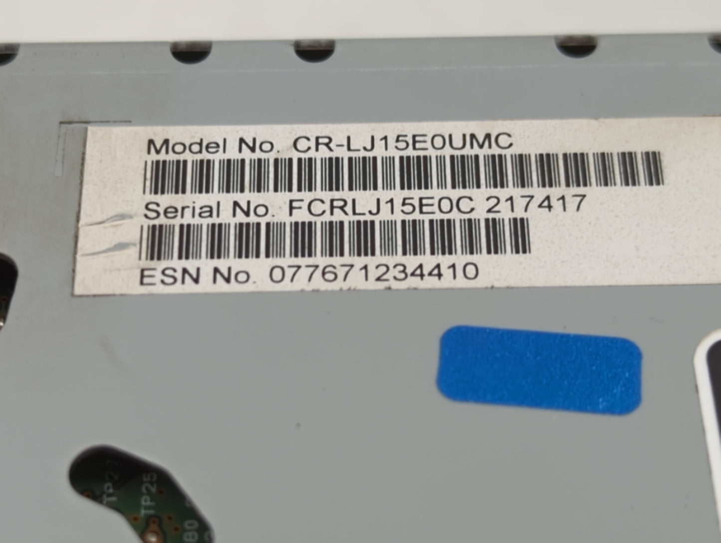 2017 Ford Escape Radio AM FM Cd Player Receiver Replacement P/N:CR-LJ15E0UMC FCRLJ15E0C, GJ5T-19C107-CE Fits OEM Used Auto P