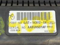 2017-2019 Ford Escape Climate Control Module Temperature AC/Heater Replacement P/N:GJ5T-18C612-EA Fits Fits 2017 2018 2019 O