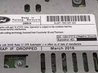 2017 Ford Escape Radio AM FM Cd Player Receiver Replacement P/N:GJ5T-19C107-DC Fits OEM Used Auto Parts - Oemusedautoparts1.
