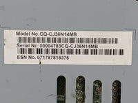 2017 Ford Escape Radio AM FM Cd Player Receiver Replacement P/N:CQ-CJ36N14MB GJ5T-19C107-BD, GMBVA Fits OEM Used Auto Parts 