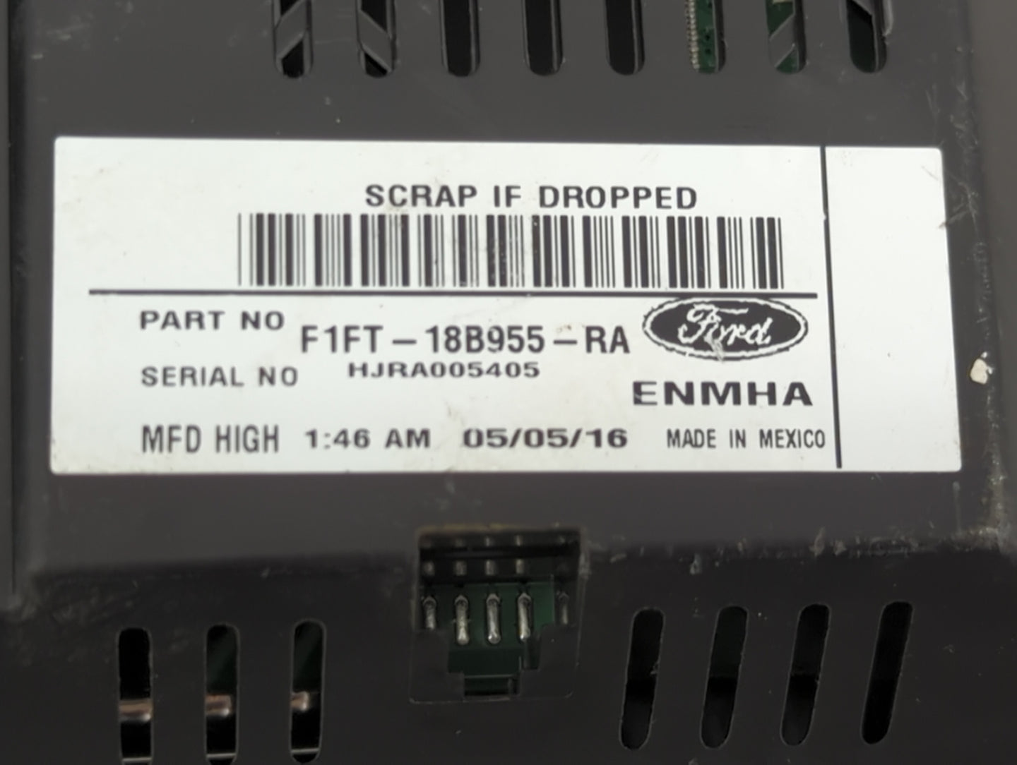 2017-2017 Ford Escape Information Display Screen 1469138 - Oemusedautoparts1.com