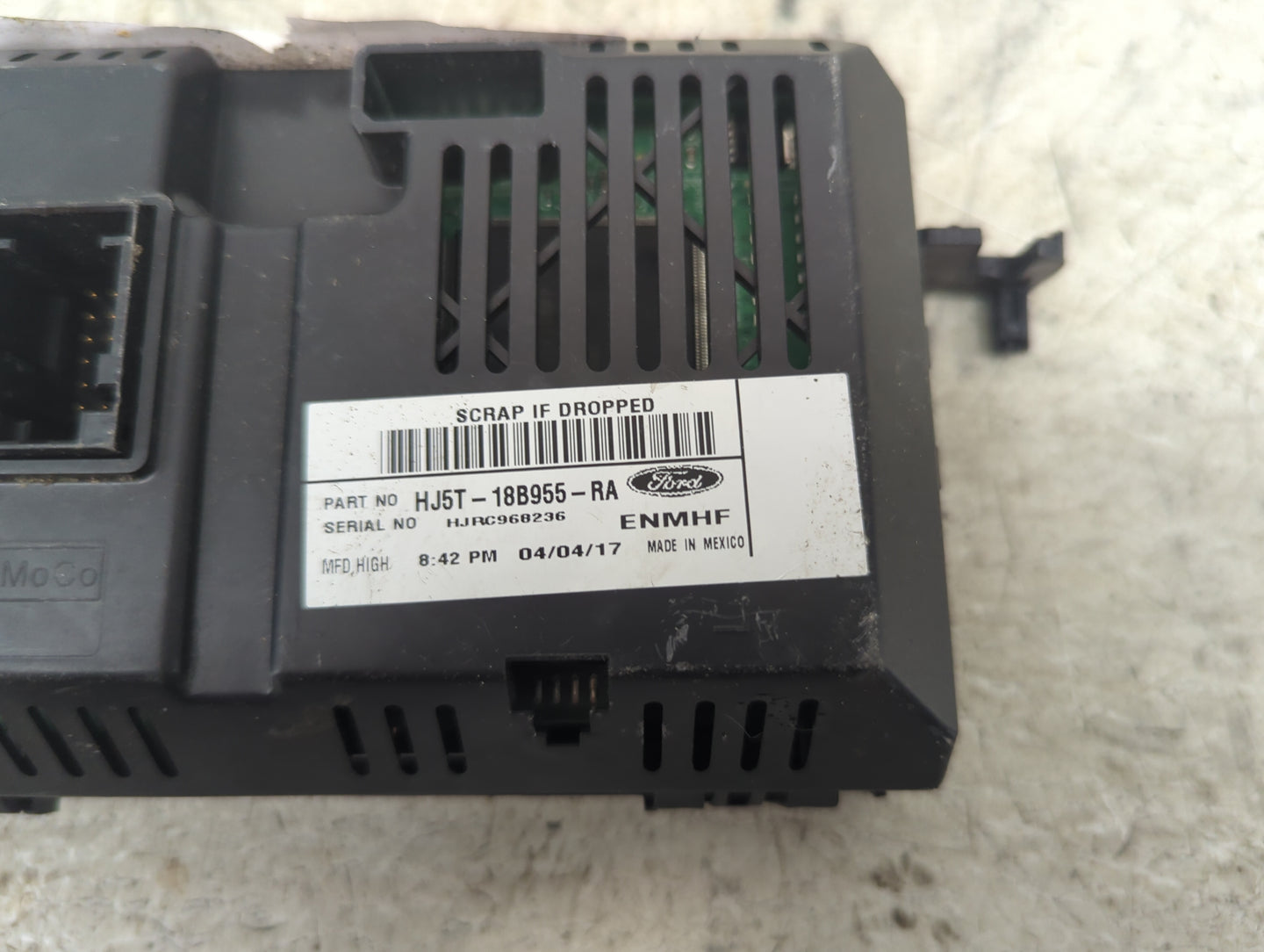 2017-2019 Ford Escape Information Display Screen 1469707 - Oemusedautoparts1.com