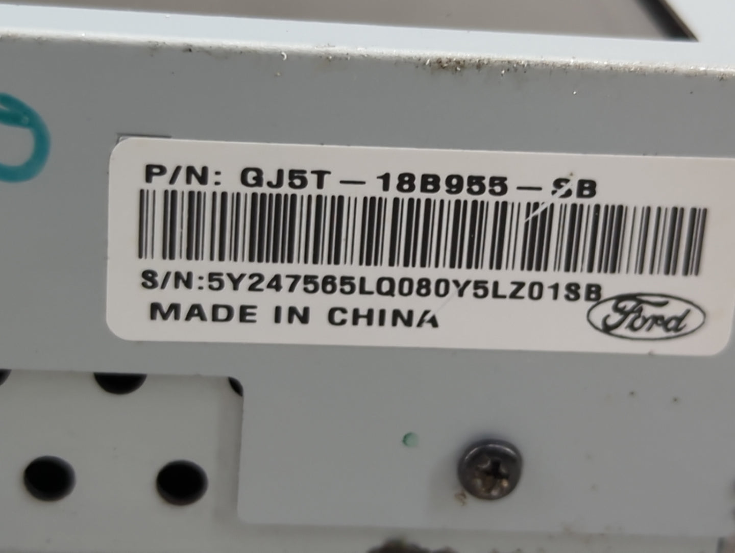 2016-2019 Ford Escape Information Display Screen 1470398 - Oemusedautoparts1.com