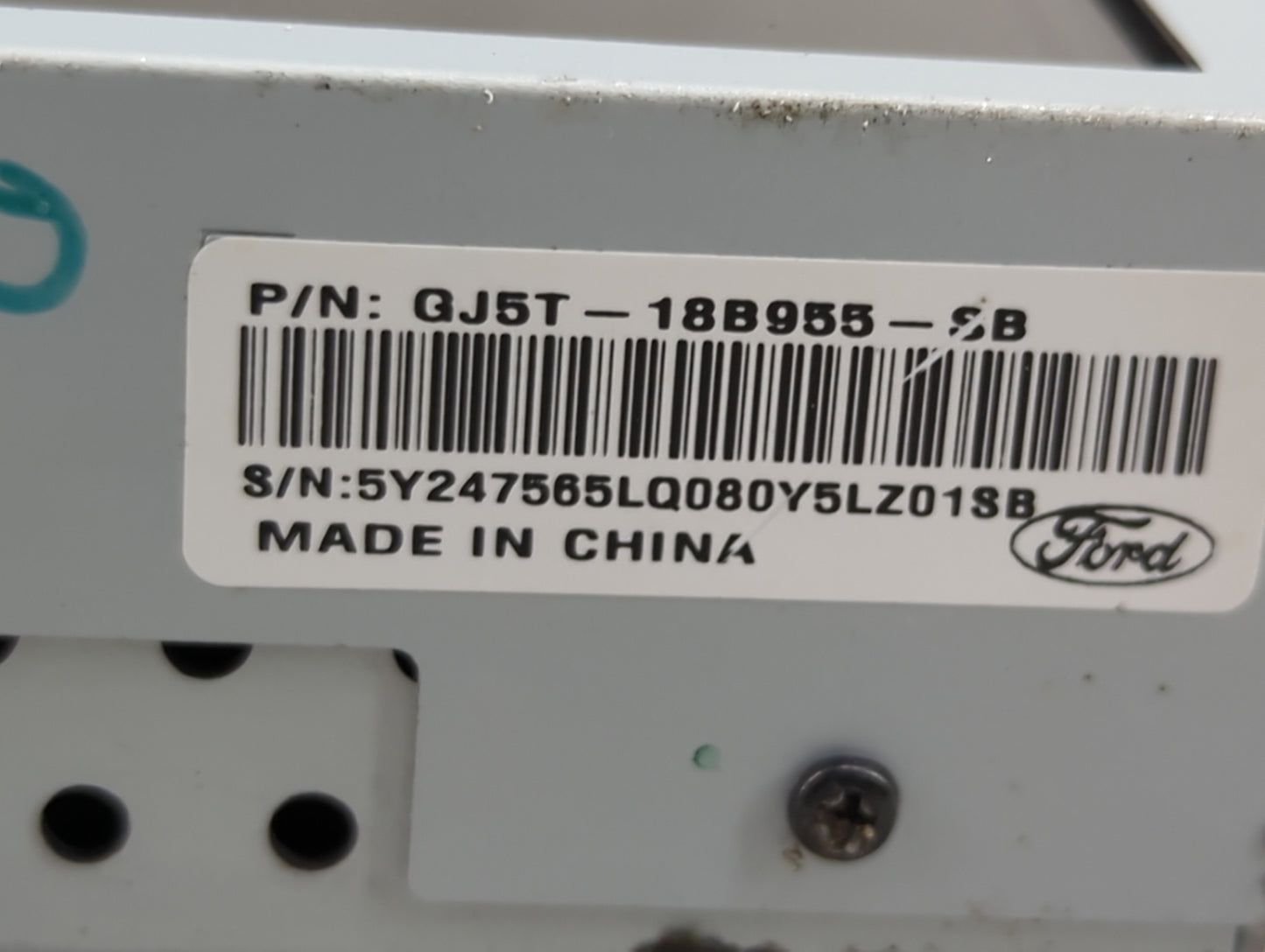 2016-2019 Ford Escape Information Display Screen 1470398 - Oemusedautoparts1.com