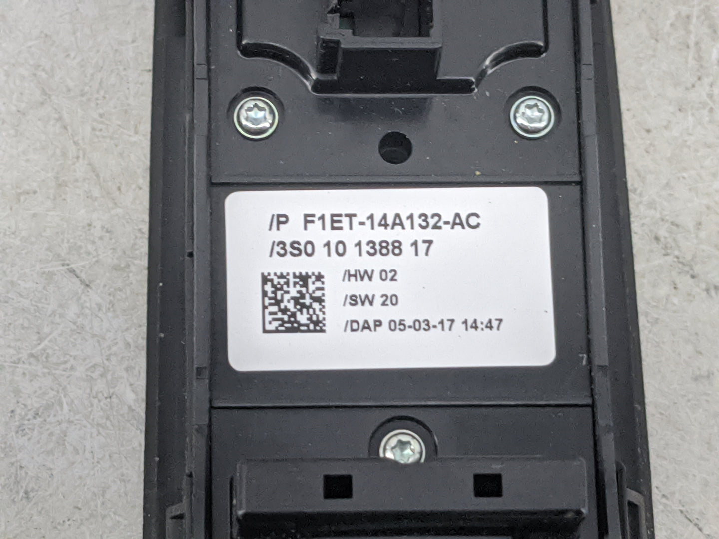 2013-2019 Ford Escape Master Power Window Switch Replacement Driver Side Left P/N:F1ET-14A132-AC Fits OEM Used Auto Parts - 
