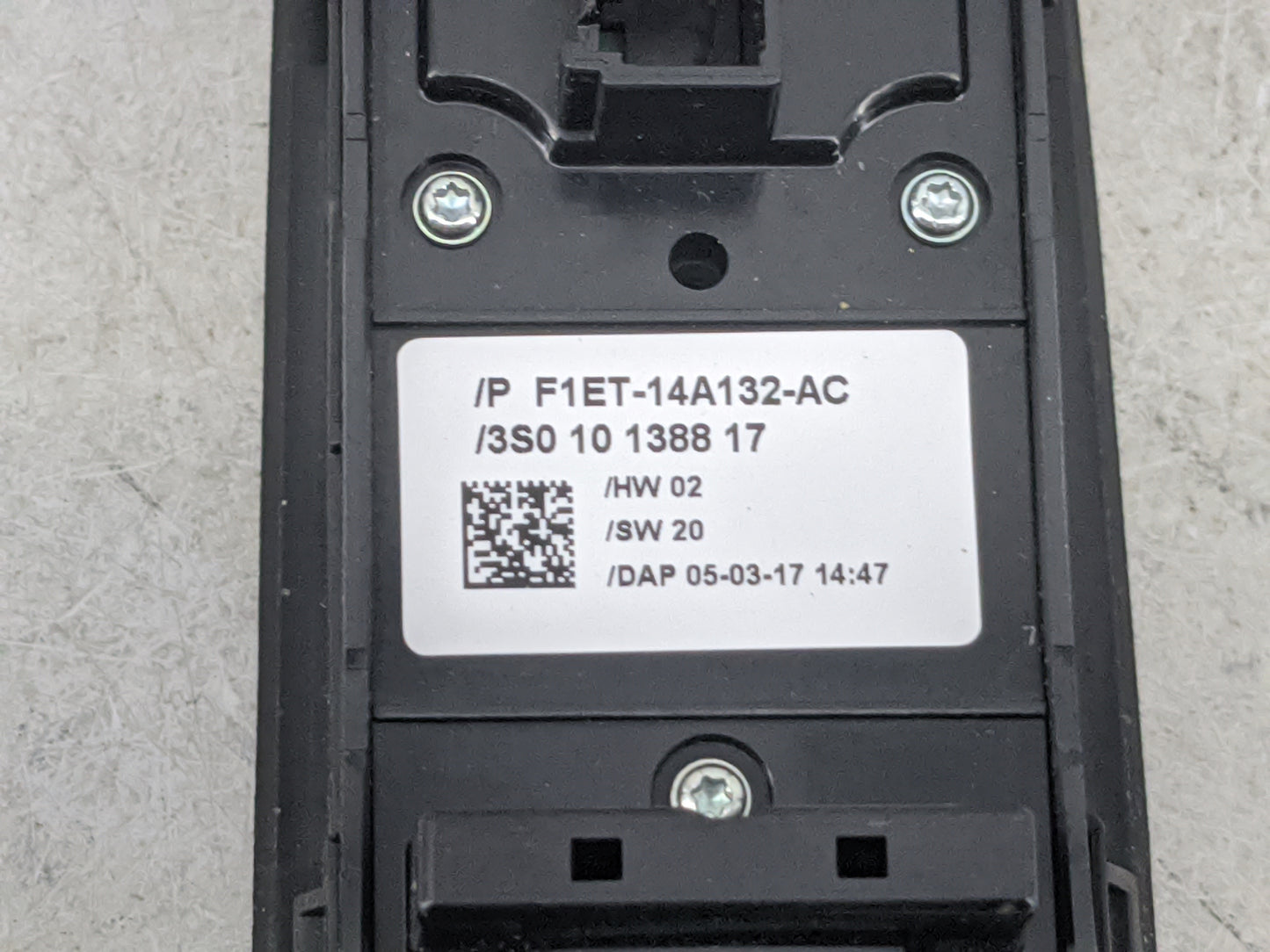 2013-2019 Ford Escape Master Power Window Switch Replacement Driver Side Left P/N:F1ET-14A132-AC Fits OEM Used Auto Parts - 