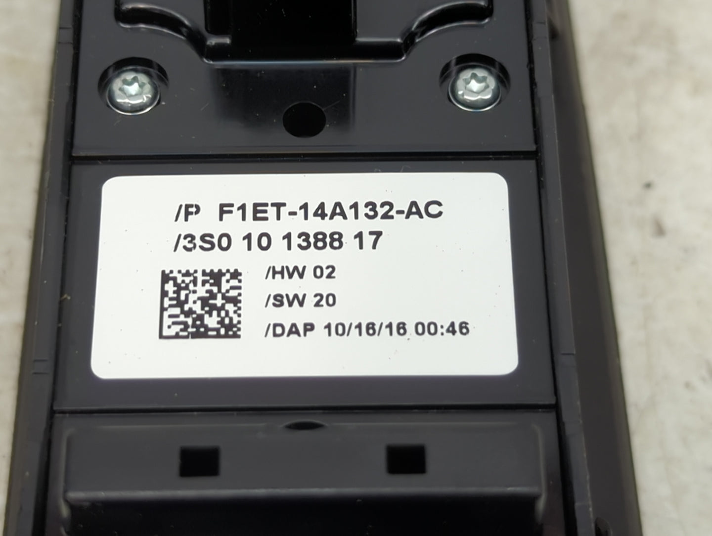 2013-2019 Ford Escape Master Power Window Switch Replacement Driver Side Left P/N:F1ET-14A132-AC Fits OEM Used Auto Parts - 