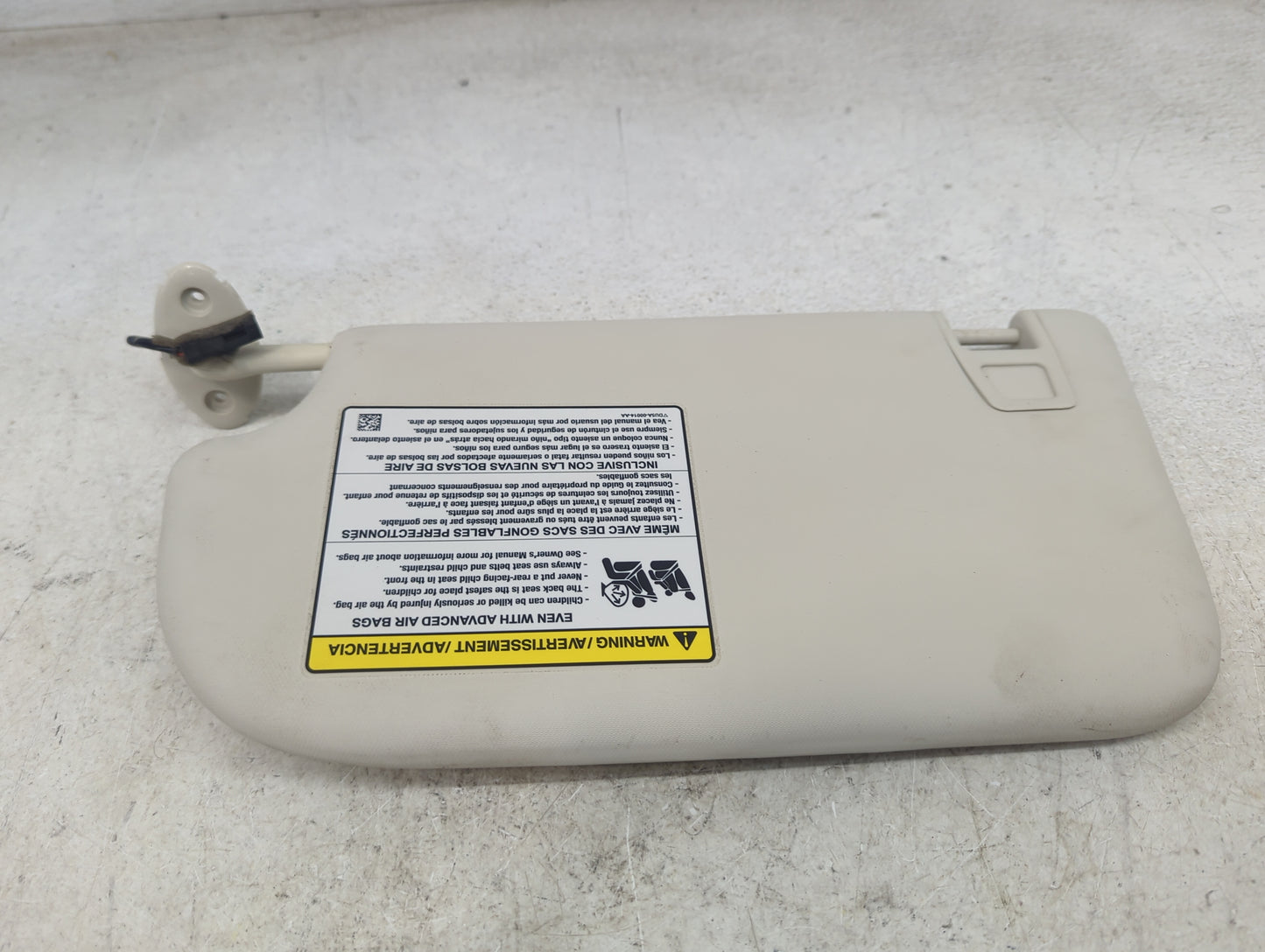 2013-2019 Ford Escape Sun Visor Shade Replacement Passenger Right Mirror Fits Fits 2013 2014 2015 2016 2017 2018 2019 OEM Us