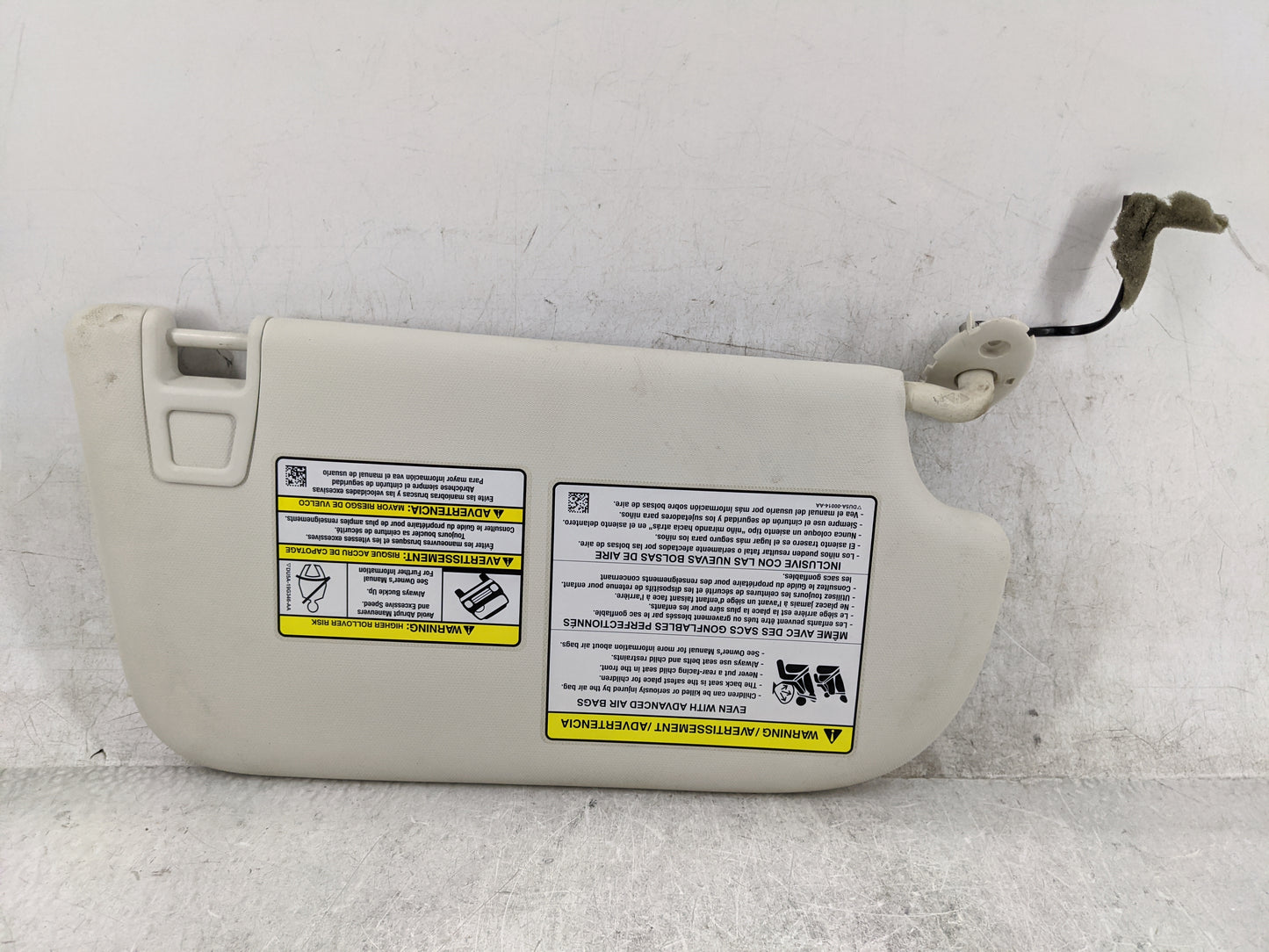 2013-2019 Ford Escape Sun Visor Shade Replacement Driver Left Mirror Fits Fits 2013 2014 2015 2016 2017 2018 2019 OEM Used A