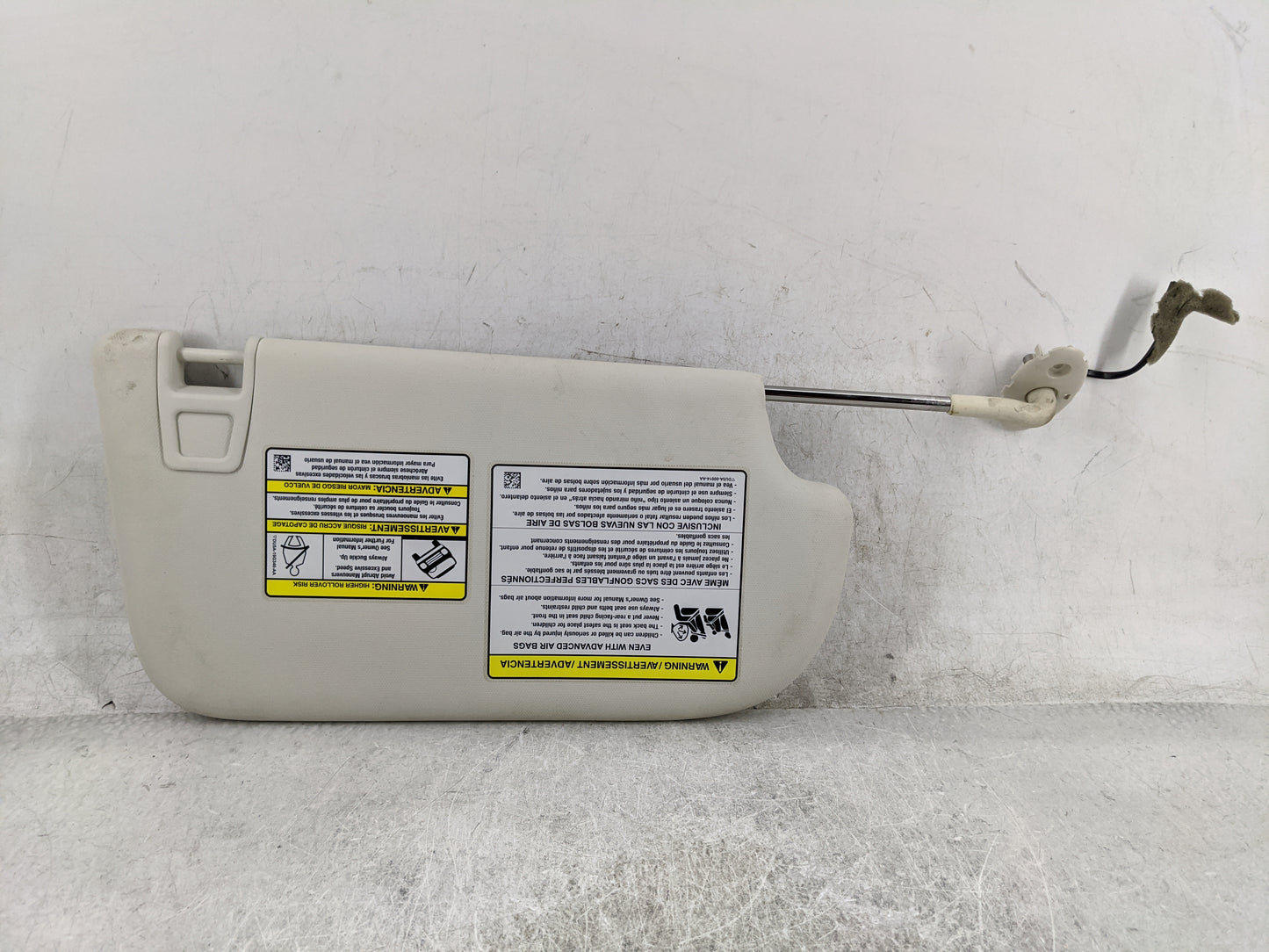2013-2019 Ford Escape Sun Visor Shade Replacement Driver Left Mirror Fits Fits 2013 2014 2015 2016 2017 2018 2019 OEM Used A