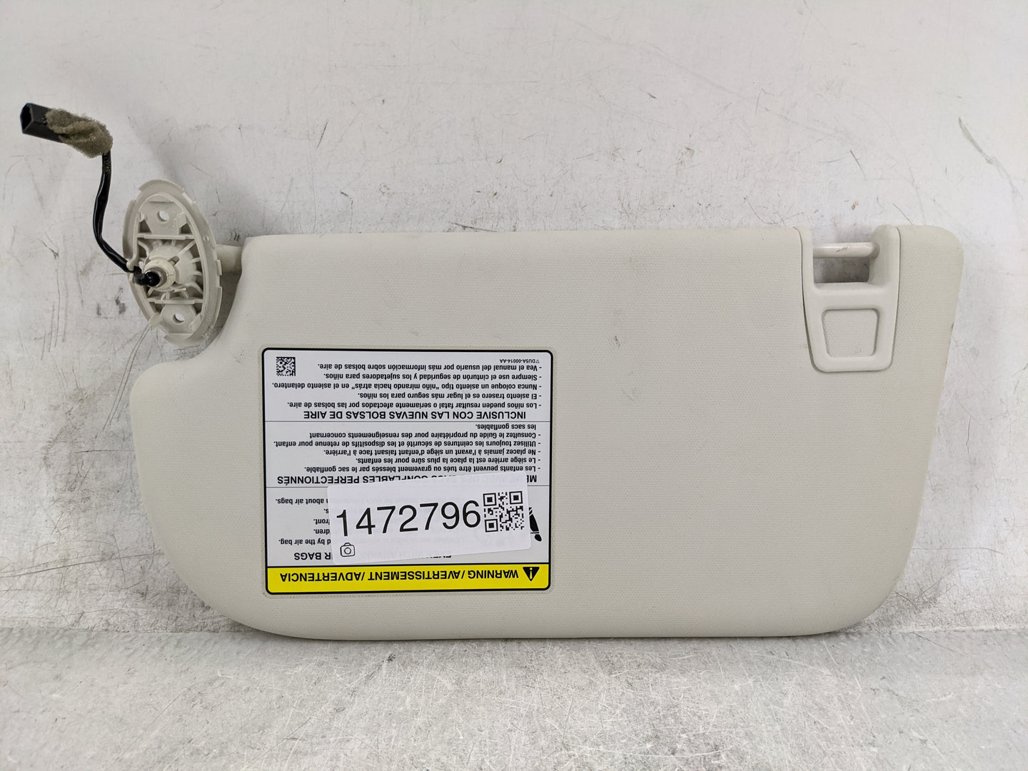 2013-2019 Ford Escape Sun Visor Shade Replacement Passenger Right Mirror Fits Fits 2013 2014 2015 2016 2017 2018 2019 OEM Us