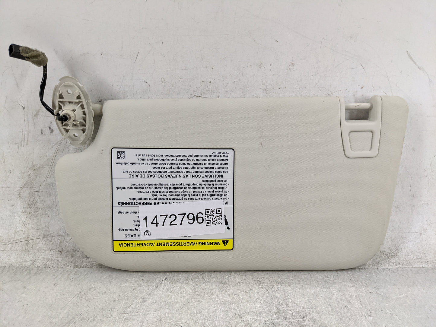 2013-2019 Ford Escape Sun Visor Shade Replacement Passenger Right Mirror Fits Fits 2013 2014 2015 2016 2017 2018 2019 OEM Us