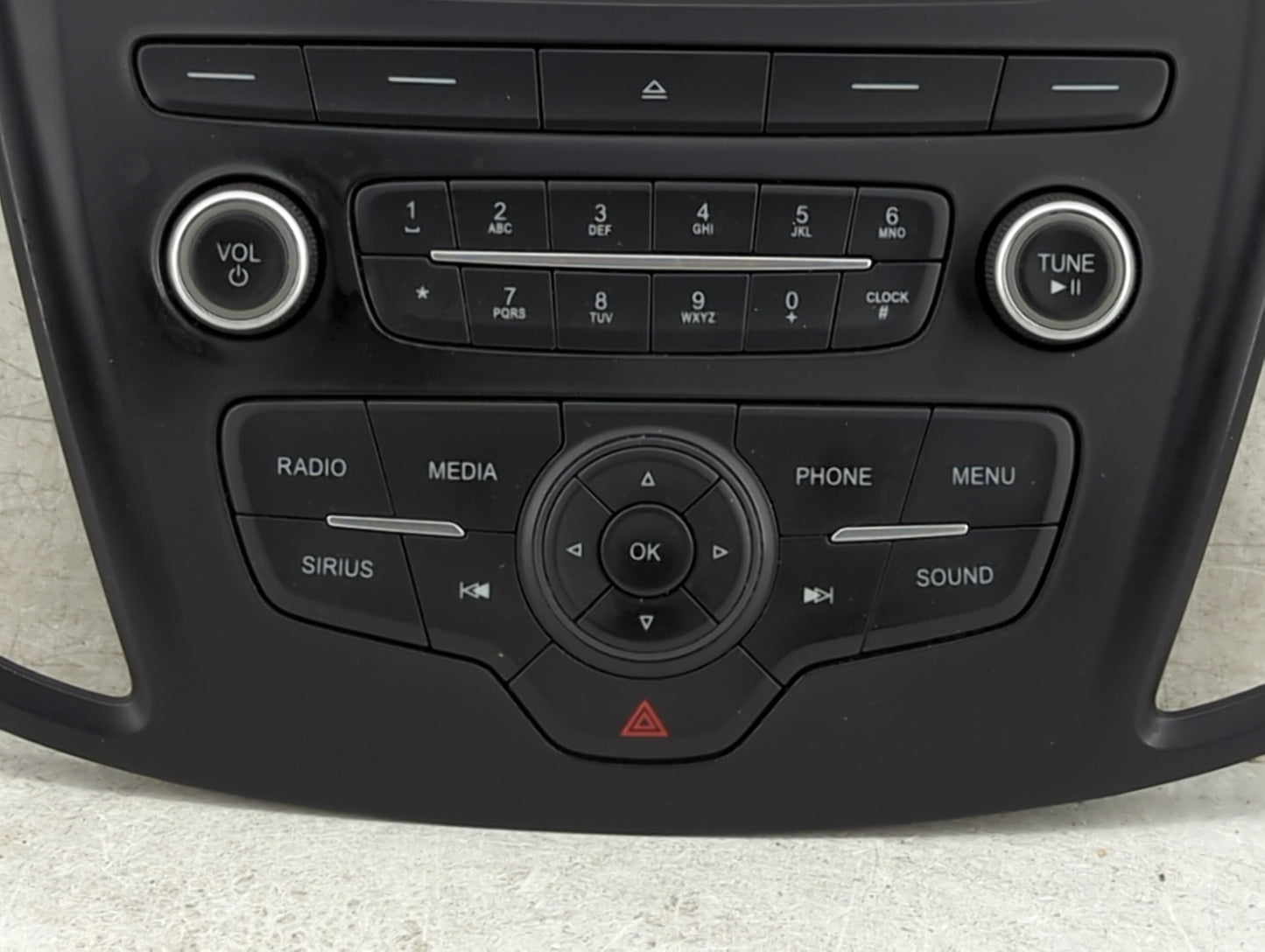 2017-2019 Ford Escape Radio Control Panel 1476465 - Oemusedautoparts1.com