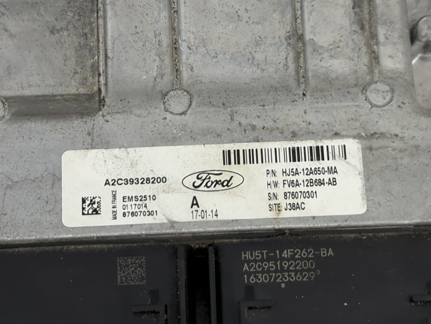 2017-2019 Ford Escape PCM Engine Control Computer ECU ECM PCU OEM P/N:HJ5A-12A650-MA FV6A-12B684-AB Fits Fits 2017 2018 2019