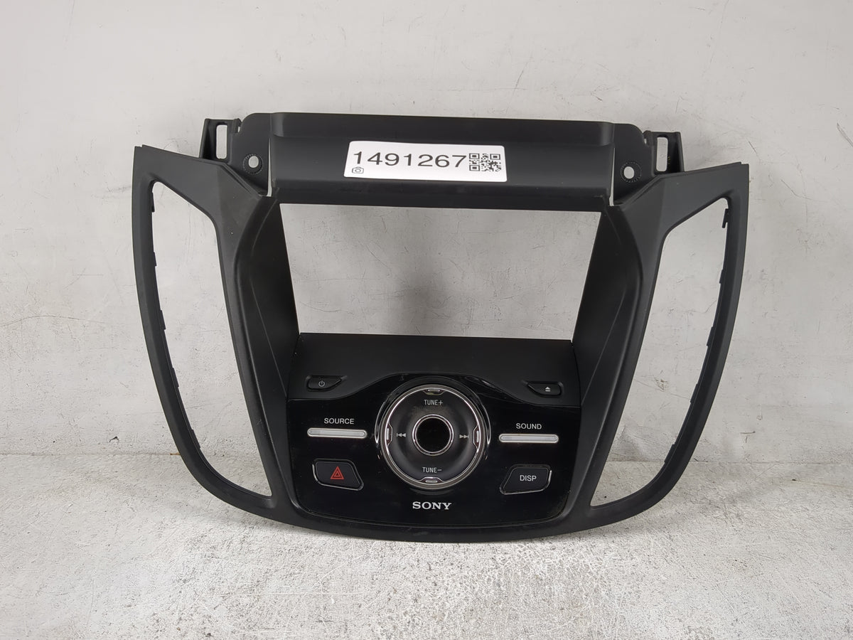 2017-2019 Ford Escape Radio Control Panel Black 1491267 - Oemusedautoparts1.com