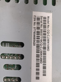 2015-2019 Ford Escape Radio AM FM Cd Player Receiver Replacement P/N:CQ-CJ36N14MD CJ5T-19C107-GB Fits OEM Used Auto Parts - 