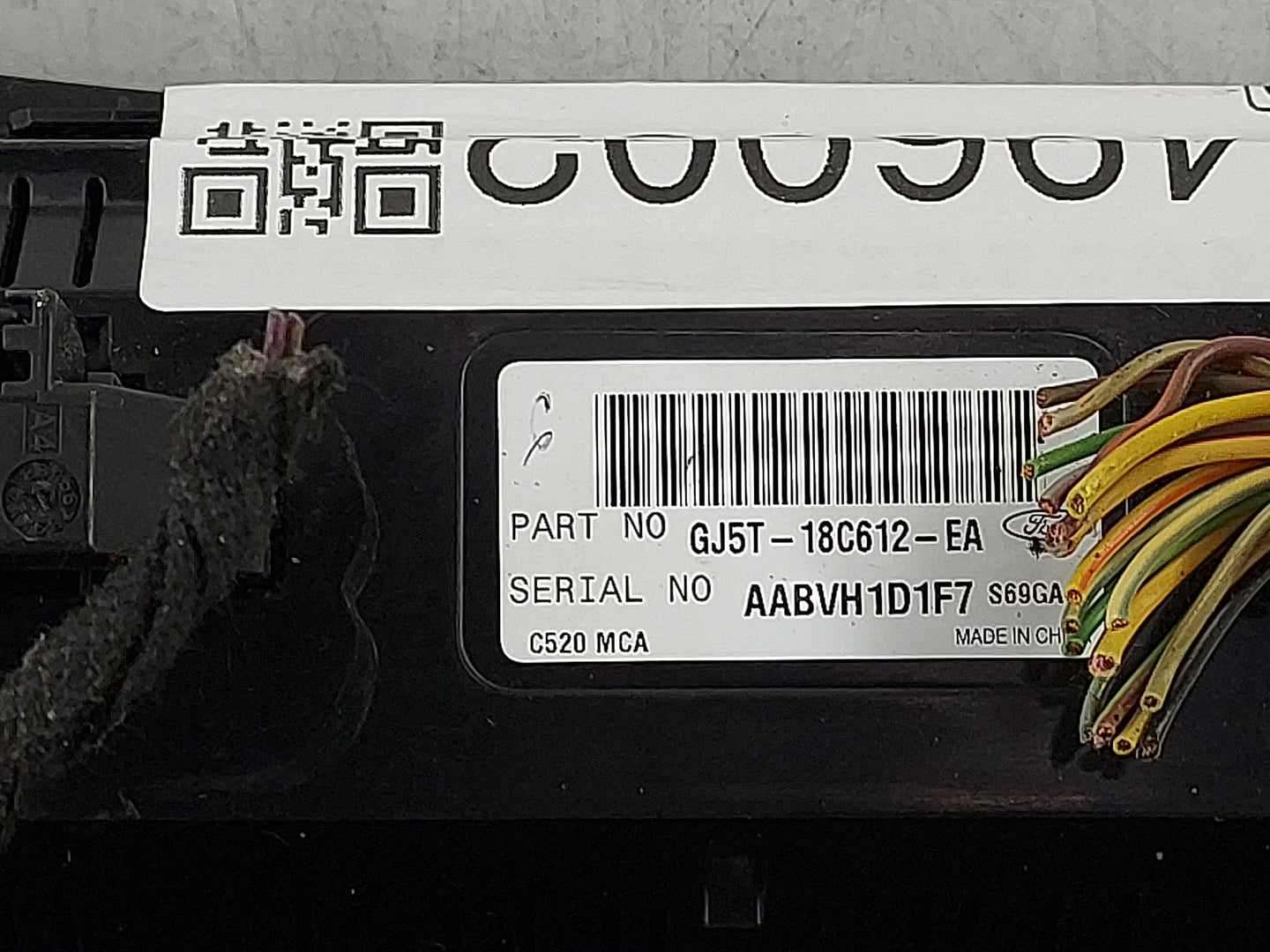 2017 Ford Escape Climate Control Module Temperature AC/Heater Replacement P/N:GJ5T-18C612-EA Fits OEM Used Auto Parts - Oemu