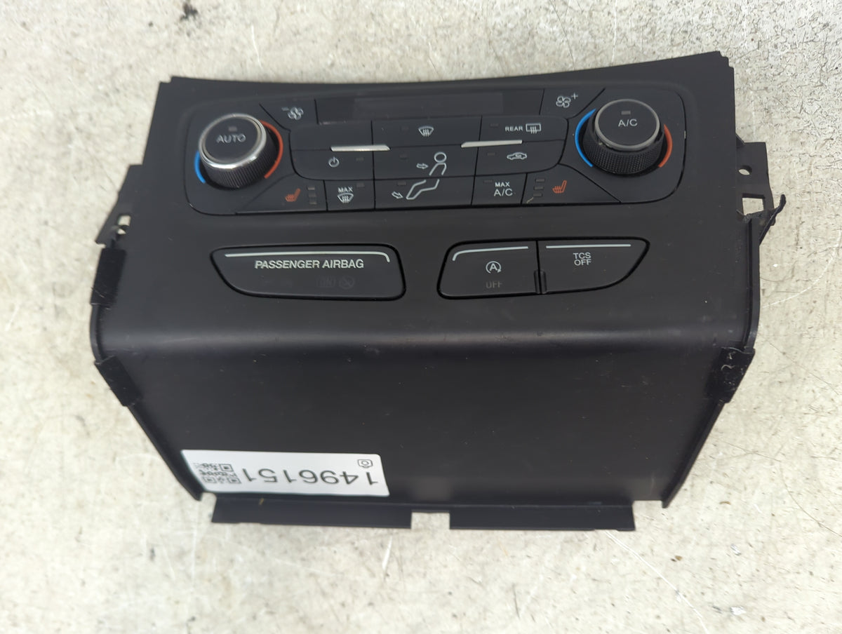 2017 Ford Escape Climate Control Module Temperature AC/Heater Replacement P/N:GJ5T-18C612-CE GEAVG7C25E Fits OEM Used Auto P