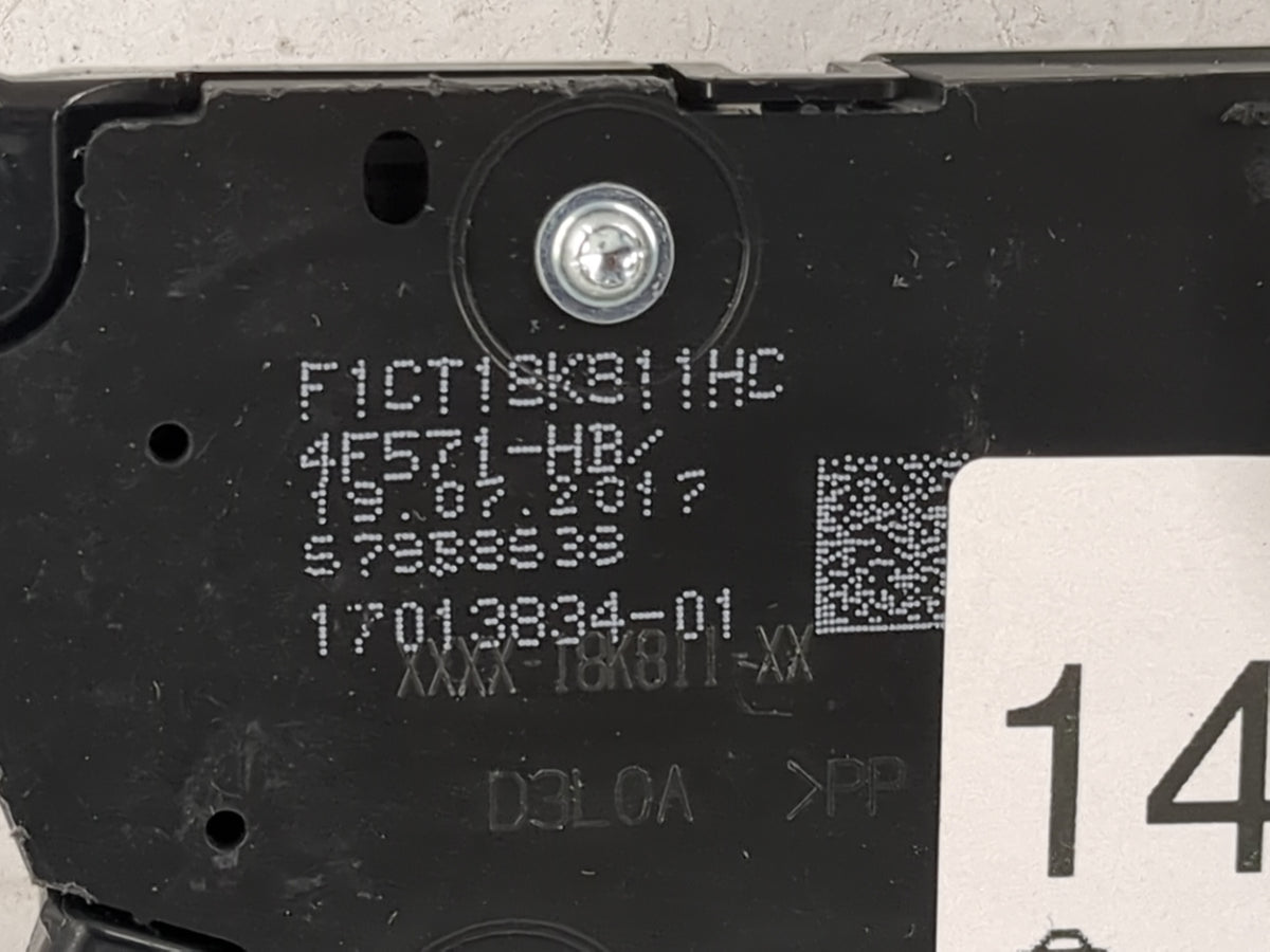 2017 Ford Escape Radio Control Panel - Oemusedautoparts1.com