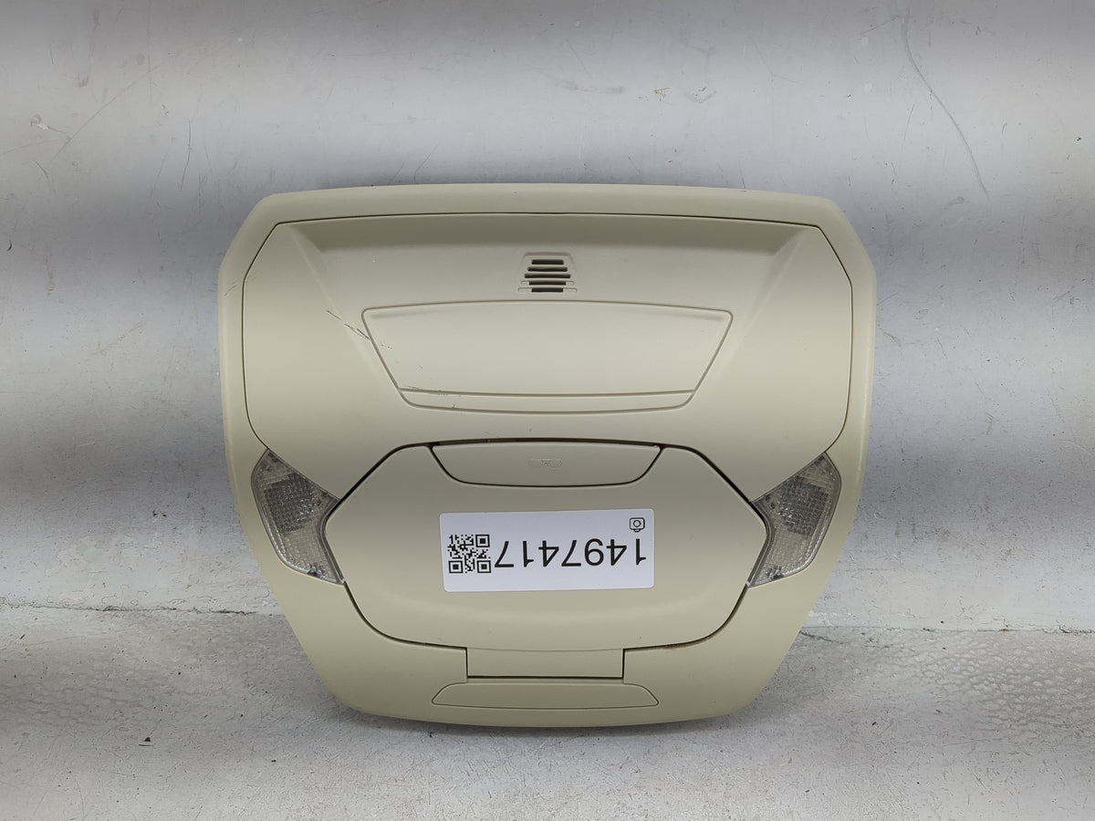 2017 Ford Escape Overhead Roof Console Tan - Oemusedautoparts1.com