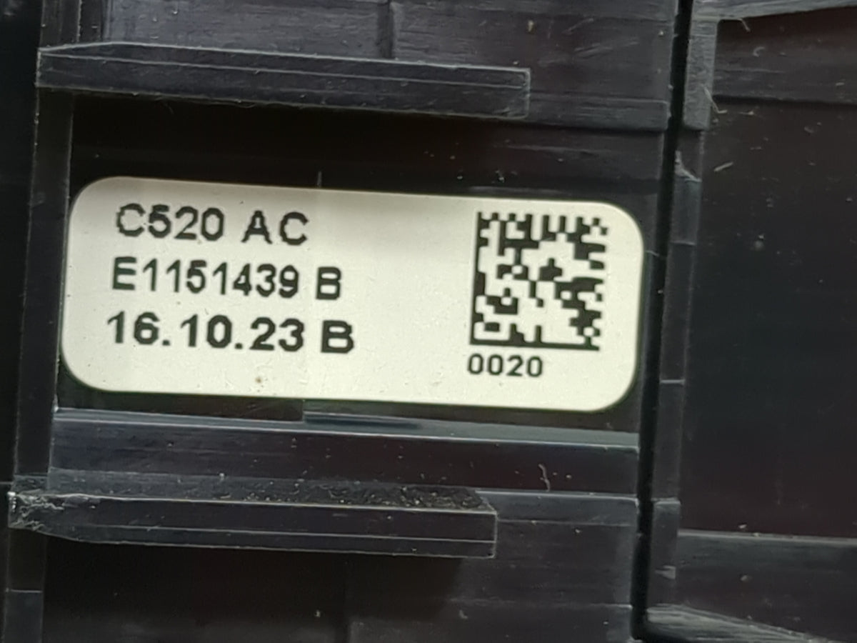 2017-2019 Ford Escape Climate Control Module Temperature AC/Heater Replacement P/N:C520 AC E1151439 B Fits Fits 2017 2018 20